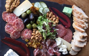Solterra Winery Mixed Cheese and Meat Plate